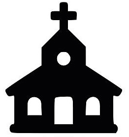 Church icon vector illustration - Tockwith Church